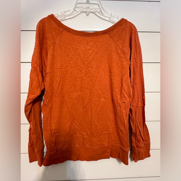 Off the shoulder Pressbox University of Texas shirt - Picture 2 of 2